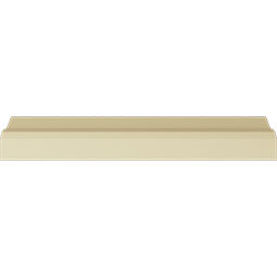Ekena Millwork - MLD05X04X07NS - Endurathane Nestor Greek Key Crown Moulding, 5 7/8"H x 4 3/4"P x 7 1/2"F x 94 1/2"L, Factory Primed