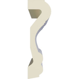 Ekena Millwork - PML03X01CH - Endurathane Chesterfield Panel Moulding, 3 3/8"H x 1"P x 94 1/2"L, Factory Primed