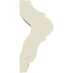 Ekena Millwork - PML01X00CR - Endurathane Crendon Panel Moulding, 1 7/8"H x 7/8"P x 94 1/2"L, Factory Primed