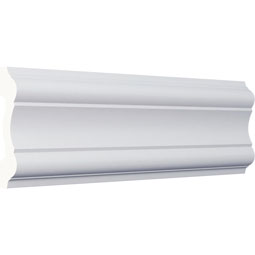 Ekena Millwork - PML04X00ED - Endurathane Edwards Panel Moulding, 4"H x 7/8"P x 94 1/2"L, Factory Primed