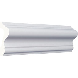 Ekena Millwork - PML02X01HA - Endurathane Hamilton Panel Moulding, 2 3/8"H x 1"P x 94 1/2"L, Factory Primed