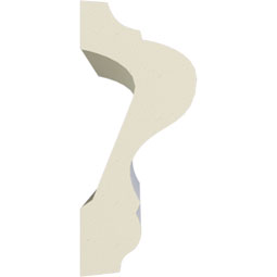 Ekena Millwork - PML02X01HA - Endurathane Hamilton Panel Moulding, 2 3/8"H x 1"P x 94 1/2"L, Factory Primed