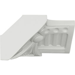 Ekena Millwork - MIC05X05SM - Endurathane Smith Inside Corner for Moulding Profiles, 5 1/4"H x 5 1/8"P, Factory Primed