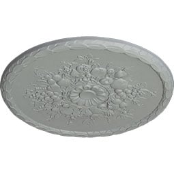 Ekena Millwork - CM22AT_P - Endurathane Anthony Harvest Ceiling Medallion, 22 1/2"OD x 1 1/4"P (Fits Canopies up to 2 1/8")
