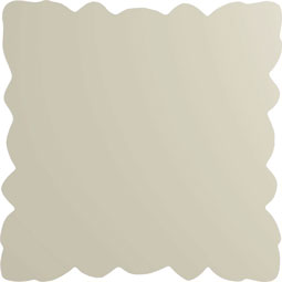 Ekena Millwork - ROS03X03OD - Endurathane Odessa Square Rosette, 3 7/8"W x 3 7/8"H x 5/8"P, Factory Primed