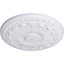 Ekena Millwork - CM15CN_P - Endurathane Colton Ceiling Medallion, 15 3/4"OD x 1 1/2"P (Fits Canopies up to 4 3/4")