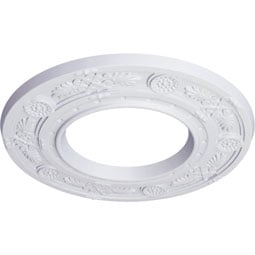 Ekena Millwork - CM08DN_P - Endurathane Daniela Ceiling Medallion, 8"OD x 3 7/8"ID x 1/2"P (Fits Canopies up to 3 7/8")