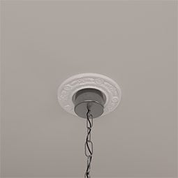 Ekena Millwork - CM08DN_P - Endurathane Daniela Ceiling Medallion, 8"OD x 3 7/8"ID x 1/2"P (Fits Canopies up to 3 7/8")