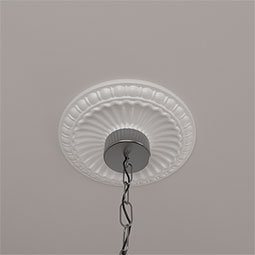 Ekena Millwork - CM11LI_P - Endurathane Linus Ceiling Medallion, 11 1/4"OD x 1 1/8"P