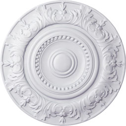 Ekena Millwork - CM20BX_P - Endurathane Biddix Ceiling Medallion, 20 7/8"OD x 1 1/4"P (Fits Canopies up to 7 1/2")