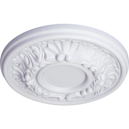 Ekena Millwork - CM07OD_P - Endurathane Odessa Ceiling Medallion, 7 1/2"OD x 1 1/8"P (Fits Canopies up to 2 1/2")