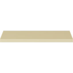 Ekena Millwork - MLD02X02X01AR - Endurathane Artis Crown Moulding, 2 3/4"H x 2 1/2"P x 3 3/4"F x 94 1/2"L, Factory Primed
