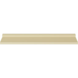 Ekena Millwork - MLD02X02X03AT - Endurathane Anthony Crown Moulding, 2 1/2"H x 2 1/8"P x 3 3/4"F x 94 1/2"L, Factory Primed