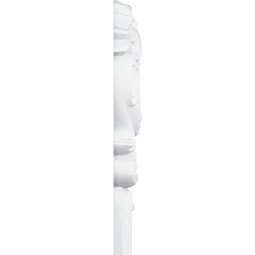 Ekena Millwork - PML10X10SE-1 - Endurathane Seville Panel Moulding Corner, 10"W x 10"H x 1 1/8"P (matches moulding PML01X00SE), Factory Primed