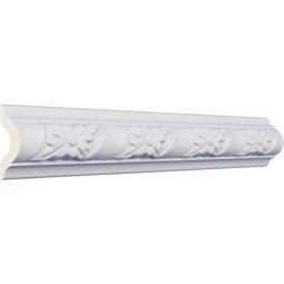 Ekena Millwork - PML01X00KD - Endurathane Kendall Panel Moulding, 1 5/8"H x 3/4"P x 94 1/2"L, Factory Primed