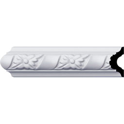 Ekena Millwork - PML01X00KD - Endurathane Kendall Panel Moulding, 1 5/8"H x 3/4"P x 94 1/2"L, Factory Primed