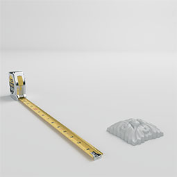 Ekena Millwork - ROS03X03SK - Endurathane Sellek Square Rosette (Can be used with Sellek Panel Moulding),3"W x 3"H, Factory Primed