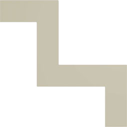 Ekena Millwork - PML09X09KD - Endurathane Kendall Panel Moulding Corner, 9"W x 9"H (matches moulding PML01X00KD), Factory Primed