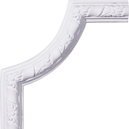 Ekena Millwork - PML09X09KD-2 - Endurathane Kendall Panel Moulding Corner, 9"W x 9"H (matches moulding PML01X00KD), Factory Primed