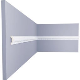 Ekena Millwork - PML02X00LO - Endurathane Loera Panel Moulding, 2 1/4"H x 3/4"P x 94 1/2"L, Factory Primed