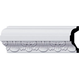 Ekena Millwork - PML02X00LO - Endurathane Loera Panel Moulding, 2 1/4"H x 3/4"P x 94 1/2"L, Factory Primed