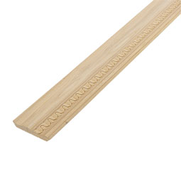 Ekena Millwork - SAMPLE-MLD03X03X05LA - SAMPLE - AmeriCraft Lanarkshire Carved Wood Crown Moulding, 3 5/8"H x 3 1/2"P x 5"F x 12"L