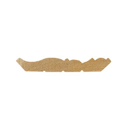 Ekena Millwork - SAMPLE-MLD03X03X05LA - SAMPLE - AmeriCraft Lanarkshire Carved Wood Crown Moulding, 3 5/8"H x 3 1/2"P x 5"F x 12"L