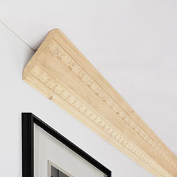 Ekena Millwork - SAMPLE-MLD04X02X05BE - SAMPLE - AmeriCraft Bedford Carved Wood Crown Moulding, 4"H x 2 7/8"P x 5"F x 12"L