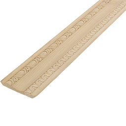 Ekena Millwork - SAMPLE-MLD05X04X06BE - SAMPLE - AmeriCraft Bedford Carved Wood Crown Moulding, 5 1/2"H x 4"P x 6 3/4"F x 12"L