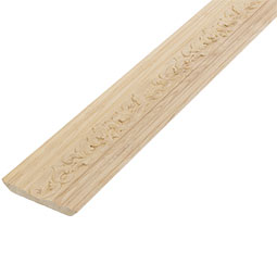Ekena Millwork - SAMPLE-MLD04X04X06ME - SAMPLE - AmeriCraft Medway Carved Wood Crown Moulding, 4 3/4"H x 4 7/8"P x 6 3/4"F x 12"L