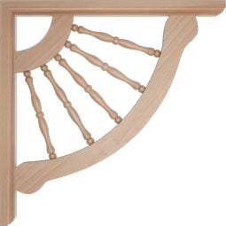  - BKTWCR - AmeriCraft Crendon Wood Bracket