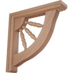  - BKTWAD - AmeriCraft Andrea Wood Bracket