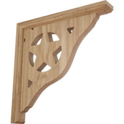  - BKTWAU - AmeriCraft Austin Wood Bracket