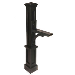 Mayne, Inc. - MP5813 - 8"W x 25"D x 56"H Newport Plus Mailbox Post