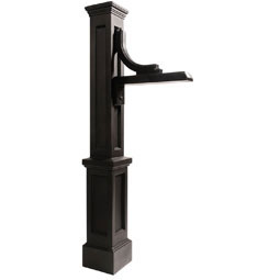 Mayne, Inc. - MP5812 - 24"W x 8"D x 56"H Woodhaven Sign Post