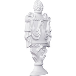 Ekena Millwork - ONL07X03X01CL - Endurathane Classic Urn Onlay, 3 1/2"W x 7 1/8"H x 5/8"P, Factory Primed