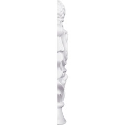 Ekena Millwork - ONL07X03X01CL - Endurathane Classic Urn Onlay, 3 1/2"W x 7 1/8"H x 5/8"P, Factory Primed