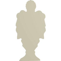 Ekena Millwork - ONL07X03X01CL - Endurathane Classic Urn Onlay, 3 1/2"W x 7 1/8"H x 5/8"P, Factory Primed