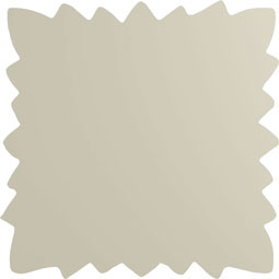 Ekena Millwork - ROS03X03DN - Endurathane Daniela Flower Square Rosette, 3 3/8"W x 3 3/8"H x 5/8"P, Factory Primed