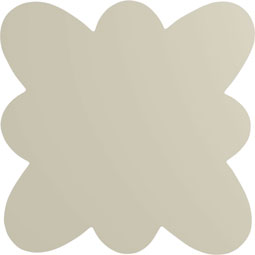 Ekena Millwork - ROS03X04EM - Endurathane Emery Flower Square Rosette, 3 7/8"W x 3 7/8"H x 3/4"P, Factory Primed