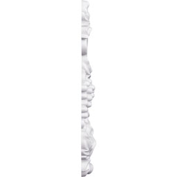 Ekena Millwork - ONL08X20X01GR - Endurathane Large Grape and Leaf Onlay, 8 1/4"W x 20 1/8"H x 1 5/8"P, Factory Primed