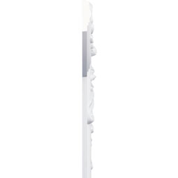 Ekena Millwork - PML07X11HI-R - Endurathane Hillsborough Panel Moulding Corner, 7"W x 11"H x 3/4"P, Right (matches moulding PML01X01HI), Factory Primed