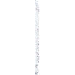 Ekena Millwork - PML15X15HI - Endurathane Hillsborough Panel Moulding Corner, 15"W x 15"H x 3/4"P (matches moulding PML01X01HI), Factory Primed
