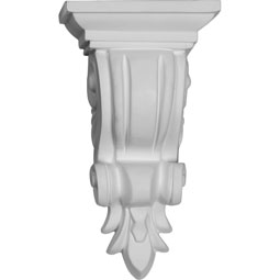 Ekena Millwork - COR04X07X03RE - Endurathane Reece Corbel, 4 3/8"W x 3 1/8"D x 7 7/8"H, Factory Primed