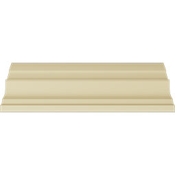 Ekena Millwork - MLD07X06X09AR - Endurathane Artis Crown Moulding, 7 3/8"H x 6 1/8"P x 9 5/8"F x 94 1/2"L, (7 3/8" Repeat), Factory Primed