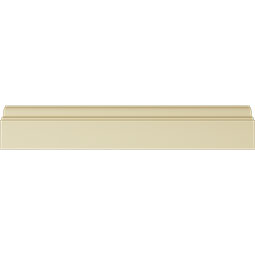 Ekena Millwork - MLD06X02X07FL - Endurathane Floral Crown Moulding, 6 1/4"H x 2 3/4"P x 7"F x 94 1/2"L, (5 3/8" Repeat), Factory Primed