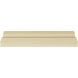 Ekena Millwork - MLD04X03X05JA - Endurathane Jackson Crown Moulding, 3 5/8"H x 3 1/4"P x 5"F x 94 1/2"L, (1 5/8" Repeat), Factory Primed