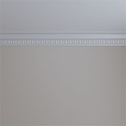 Ekena Millwork - MLD04X03X05JA - Endurathane Jackson Crown Moulding, 3 5/8"H x 3 1/4"P x 5"F x 94 1/2"L, (1 5/8" Repeat), Factory Primed