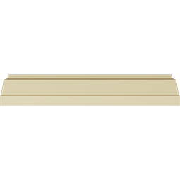 Ekena Millwork - MLD03X03X04CO - Endurathane Colton Crown Moulding, 3 1/4"H x 3 1/8"P x 4 3/8"F x 94 1/2"L, (4 5/8" Repeat), Factory Primed