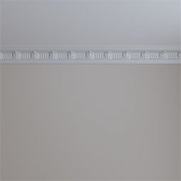 Ekena Millwork - MLD03X03X04CO - Endurathane Colton Crown Moulding, 3 1/4"H x 3 1/8"P x 4 3/8"F x 94 1/2"L, (4 5/8" Repeat), Factory Primed
